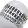 LED de disipación de calor de aluminio giratorio E27 de alta potencia